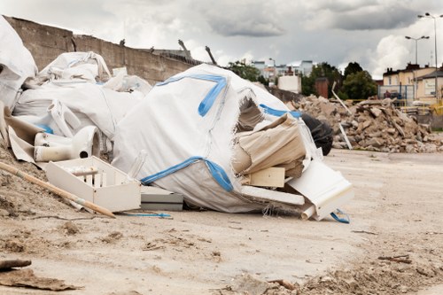 Final cleanup after house clearance in West London