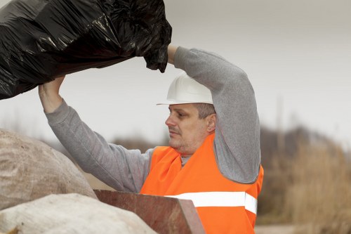 Scheduling rubbish collection online in West London